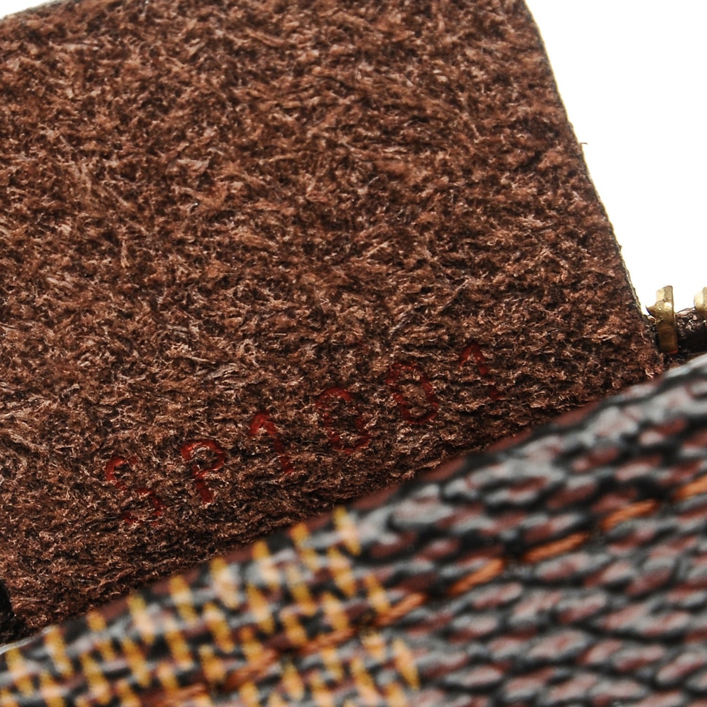 Damier Ebene Trousse Make Up Bag Pochette