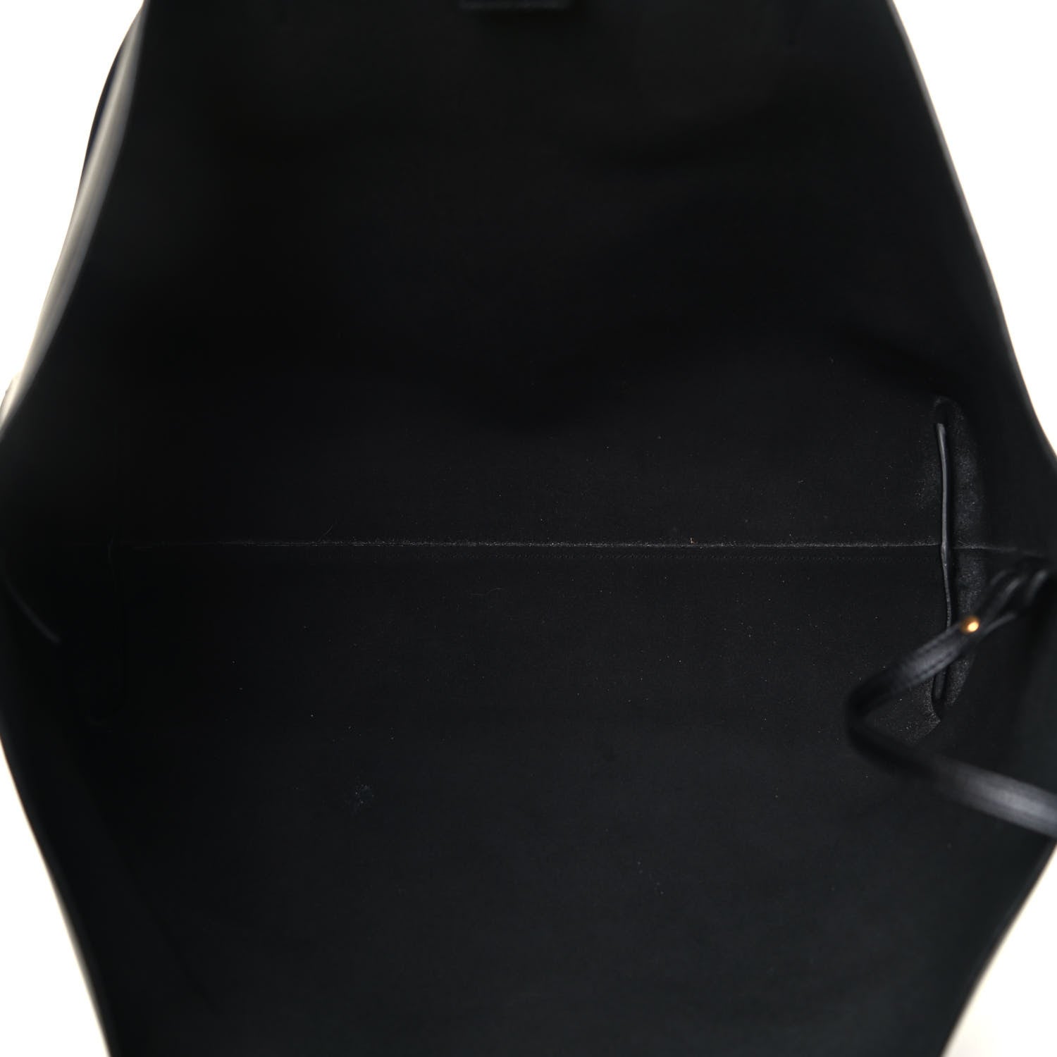 Saint Laurent Calfskin Large Shopping Tote Black 4 of 4