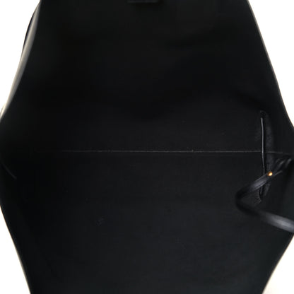 Saint Laurent Calfskin Large Shopping Tote Black 4 of 4