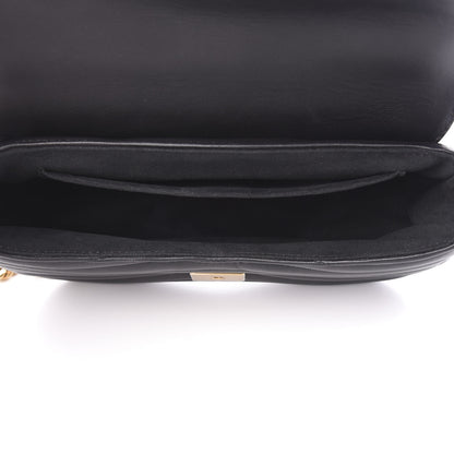 Louis Vuitton Calfskin New Wave Chain MM Black 4 of 11