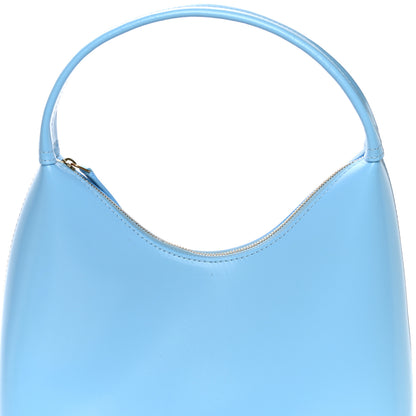 Mansur Gavriel Polished Calfskin Mini Candy Bag Light Blue 7 of 10