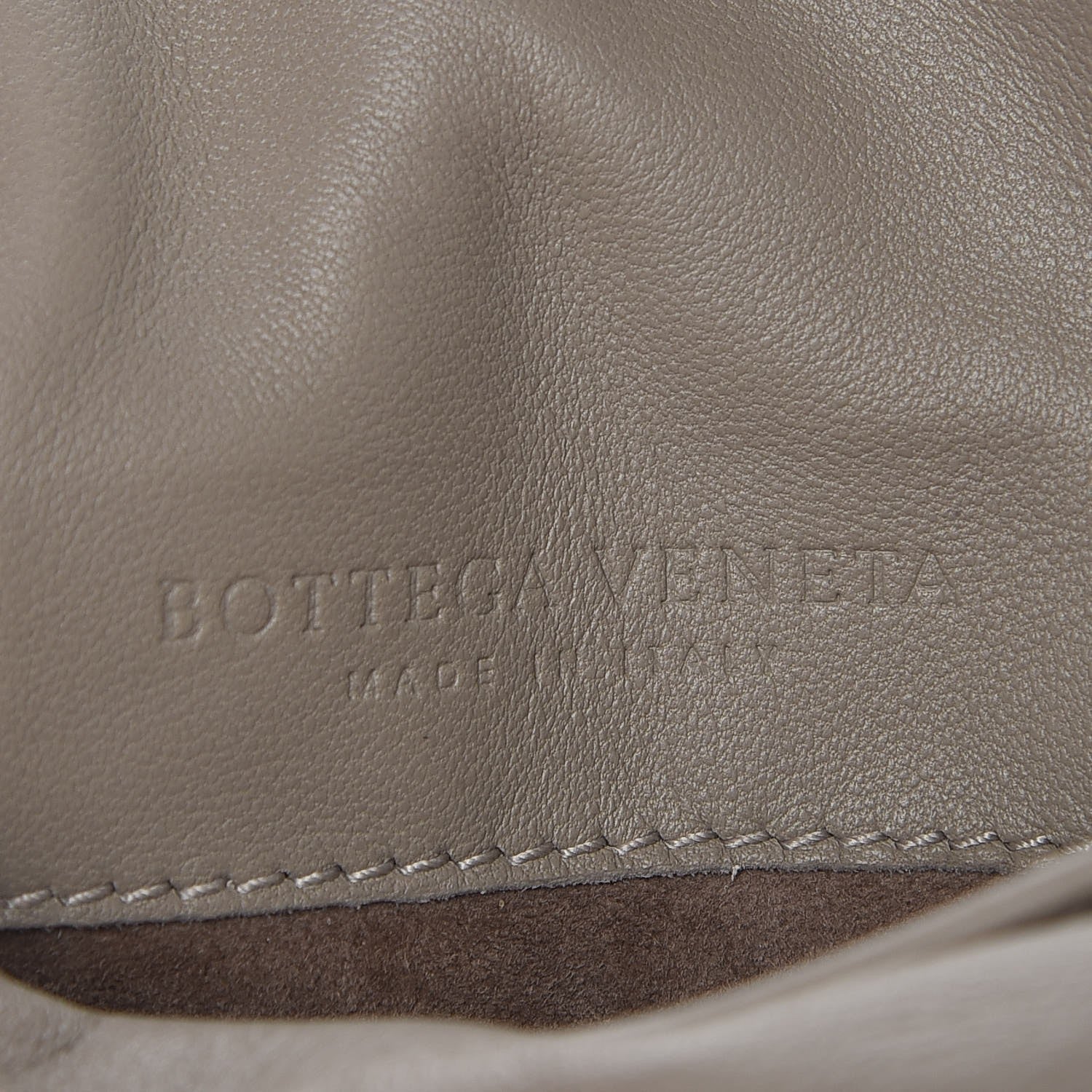 Bottega Veneta Nappa Intrecciato Mini Chain Messenger Fume 9 of 10