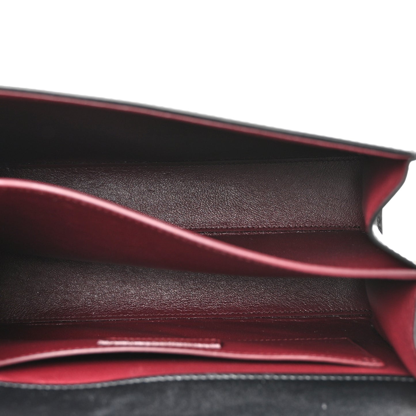 Smooth Calfskin Medium Classic Monogram Cassandra Top Handle Black