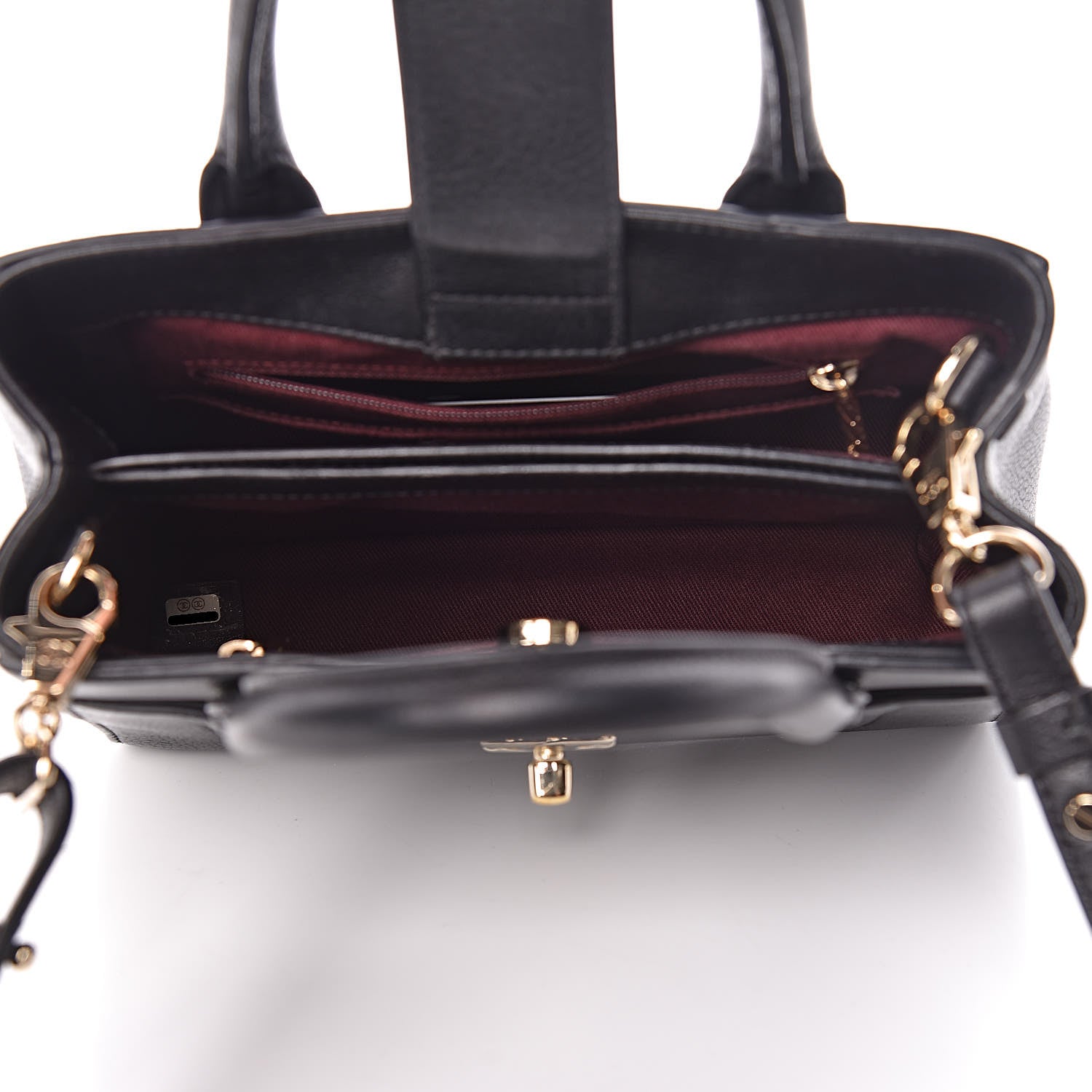 Chanel Grained Calfskin Mini Neo Executive Shopper Tote Black 5 of 16