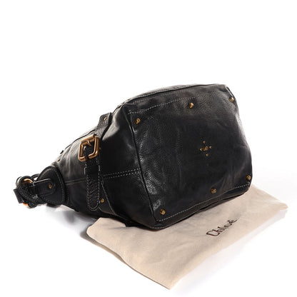 Chloe Leather Large Paddington Shoulder Bag Black 4 of 7