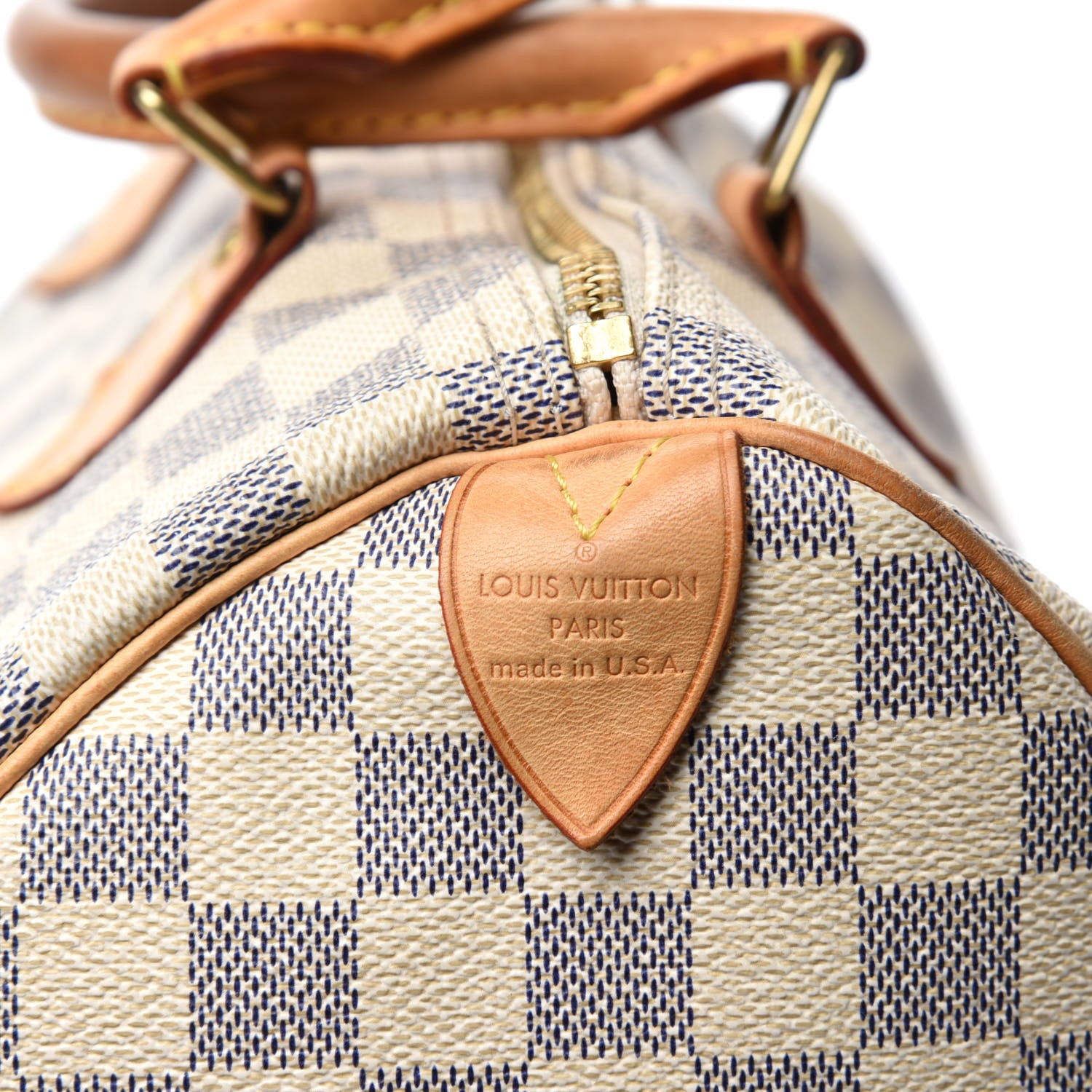 Louis Vuitton Damier Azur Speedy 30 16 of 18