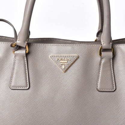 Prada Saffiano Lux Large Tote Argilla 12 of 12