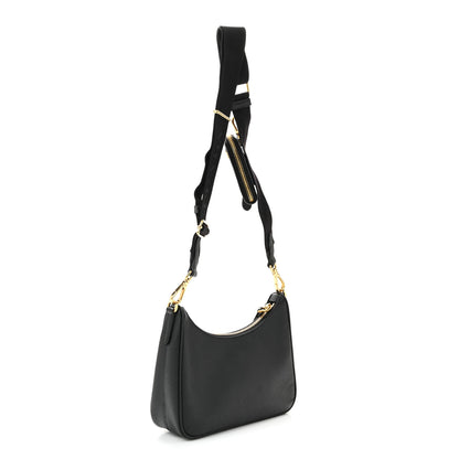 Prada Saffiano Lux Re-Edition 2005 Shoulder Bag Black 2 of 11