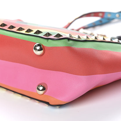 Valentino Garavani Vitello 1973 Mini Rockstud Tote Multicolor 6 of 9