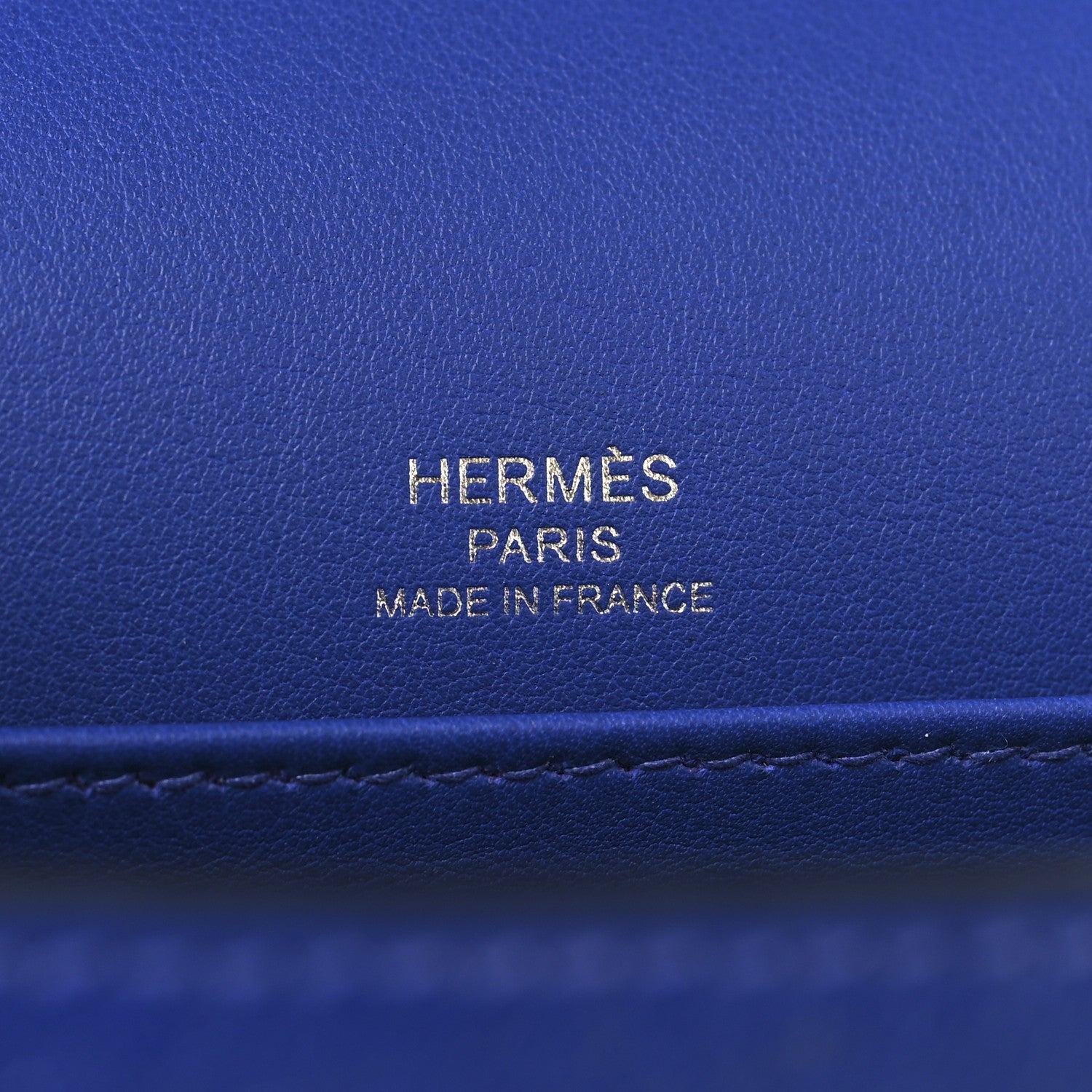 Hermes Chevre Mysore Geta Bleu Electrique 6 of 11