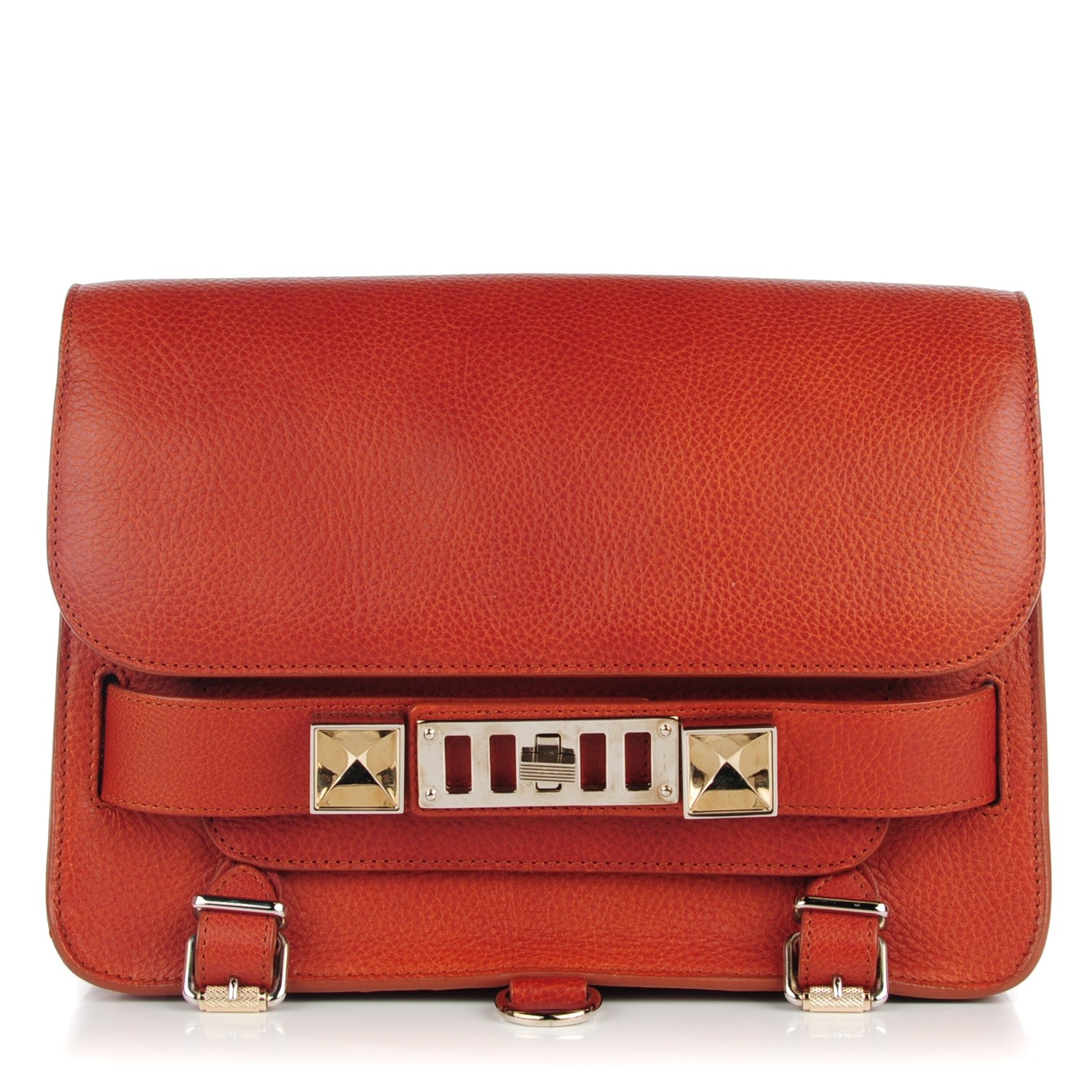 Proenza Schouler Calfskin Mini PS11 Classic Shoulder Bag Saddle 1 of 7