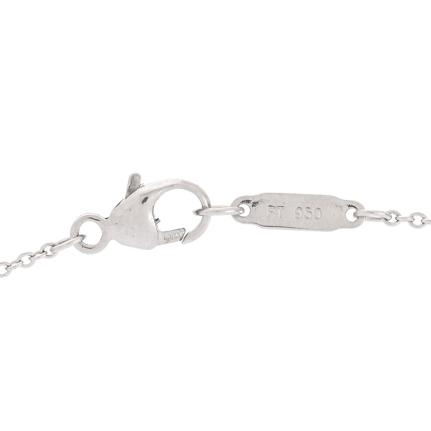 Platinum Diamond Small Enchant Flower Pendant Necklace