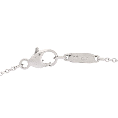 Tiffany Platinum Diamond Small Enchant Flower Pendant Necklace 5 of 5