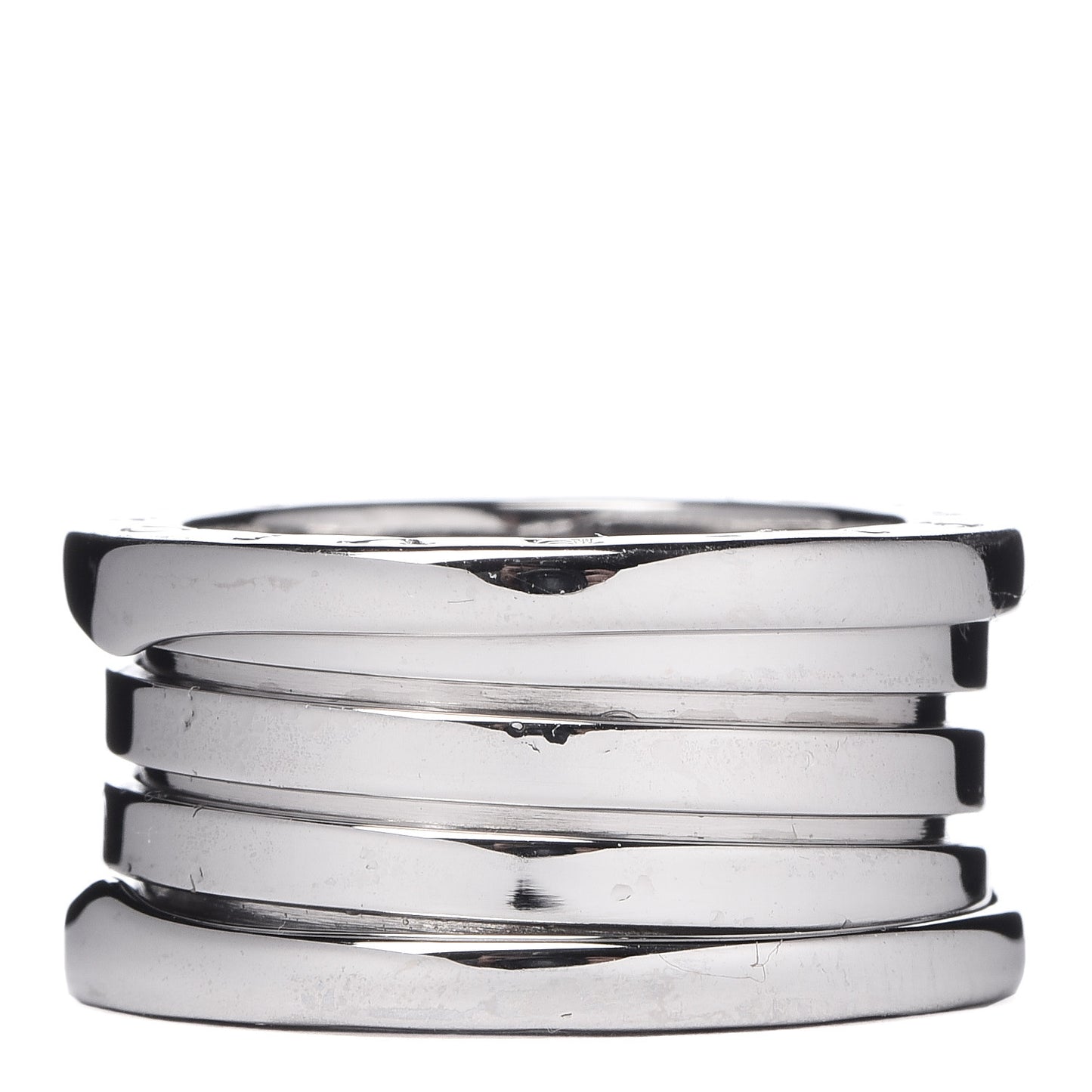 18K White Gold B.Zero1 Four-Band Ring 54 6.75