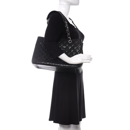 Chanel Caviar Quilted Grand Shopping Tote GST Black 2 of 10