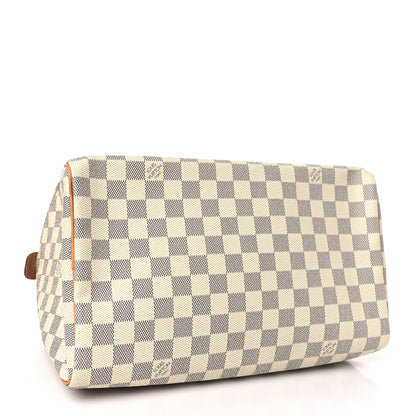 Louis Vuitton Damier Azur Speedy 30 4 of 8