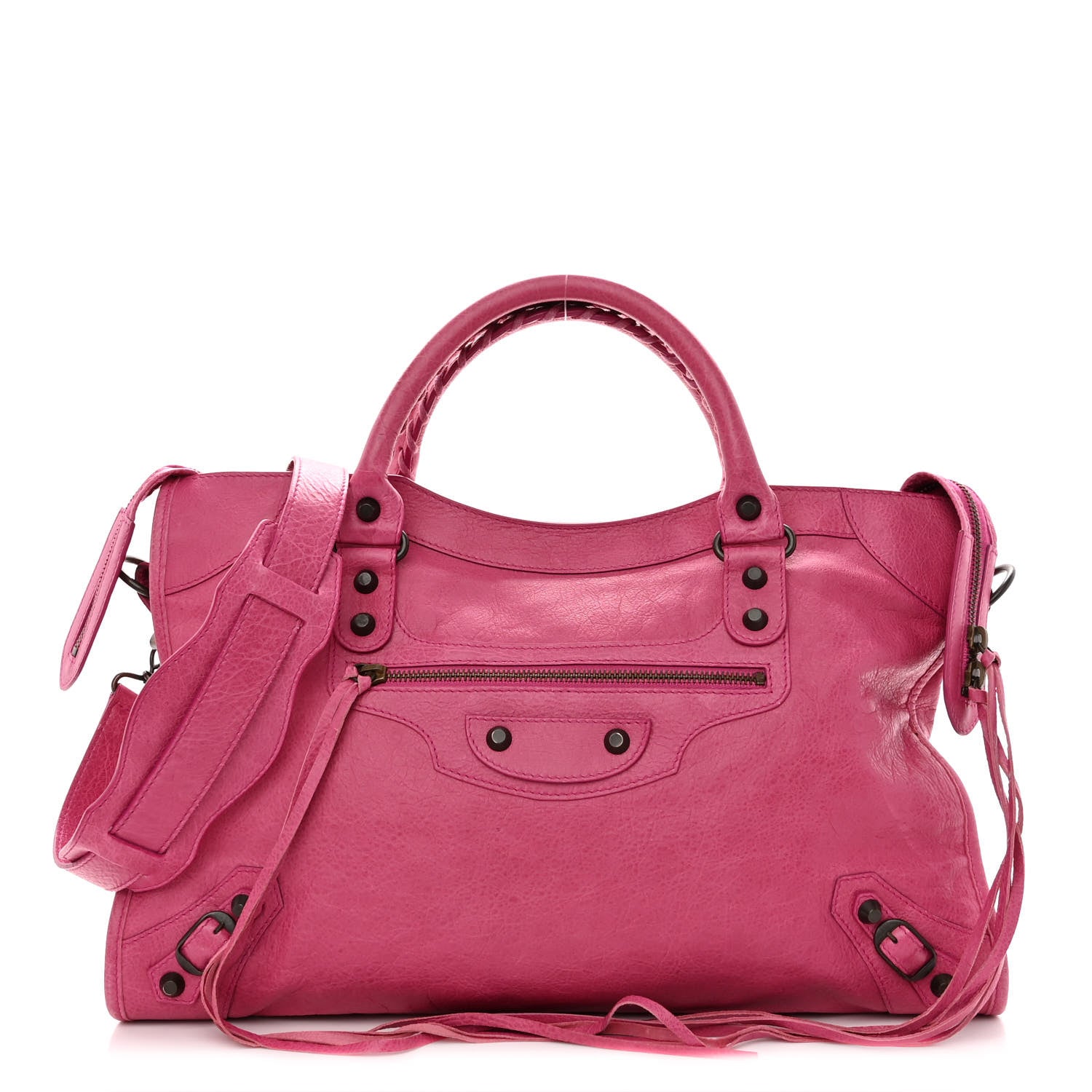 Balenciaga Agneau Classic Hardware City Cyclamen Fucsia 1 of 9