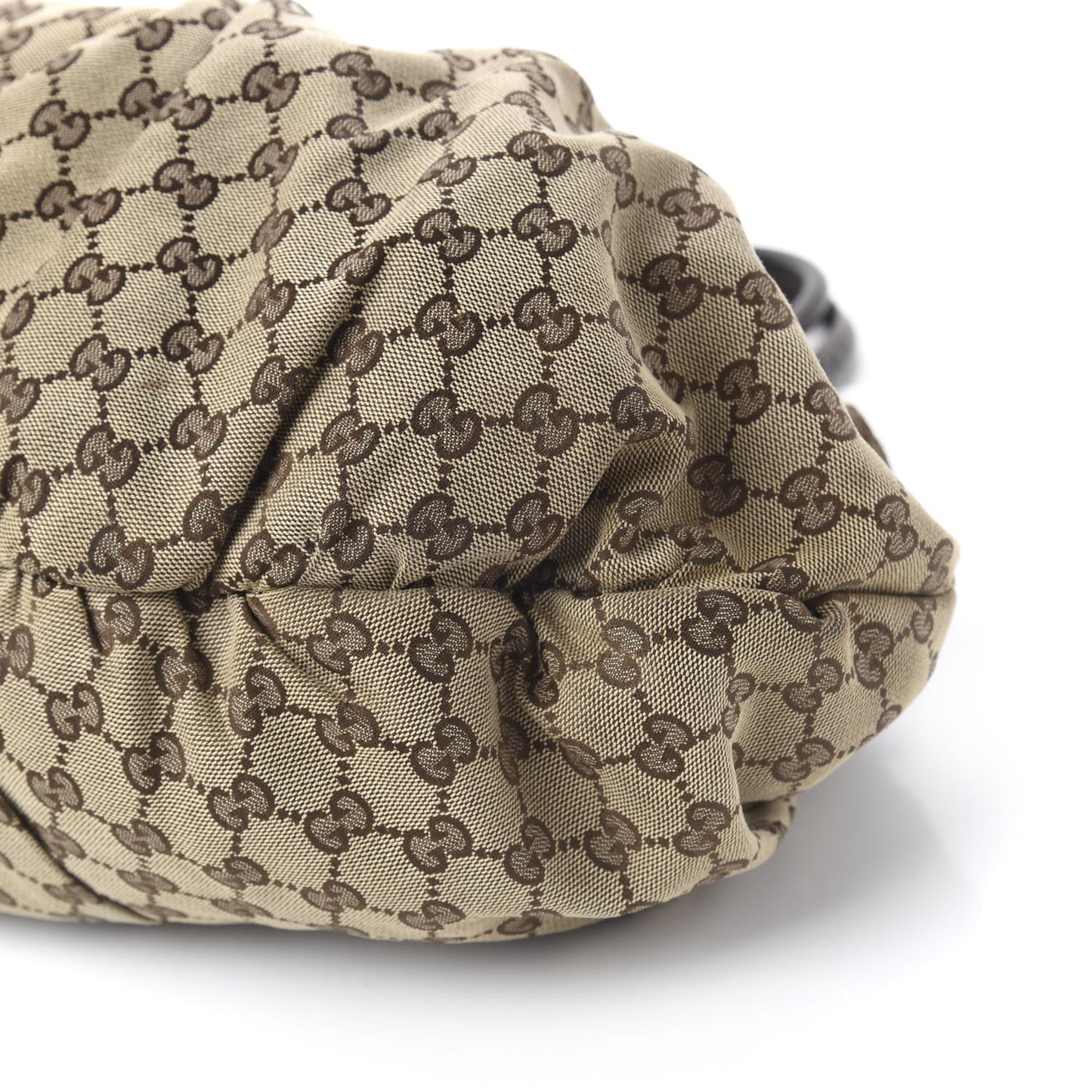 Monogram Studded Pelham Tote Dark Brown