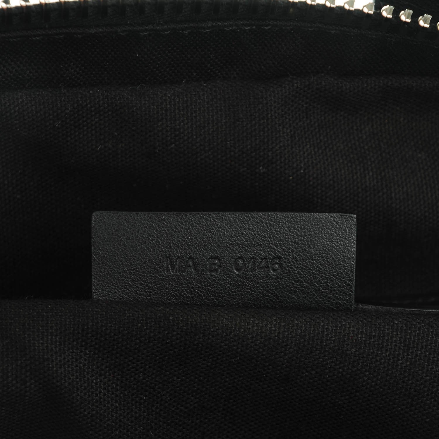 Givenchy Waxy Grained Calfskin Cross Embellished Medium Nightingale Black 7 of 7