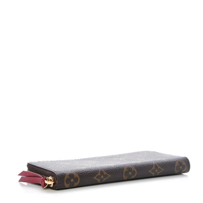 Louis Vuitton Monogram Clemence Wallet Fuchsia 4 of 8