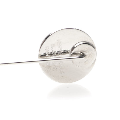 Hermes Palladium Clou De Selle Hat Pin 3 of 3