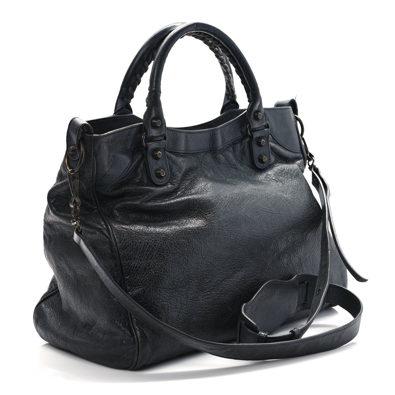 Balenciaga Agneau Classic Hardware Velo Anthracite 2 of 14
