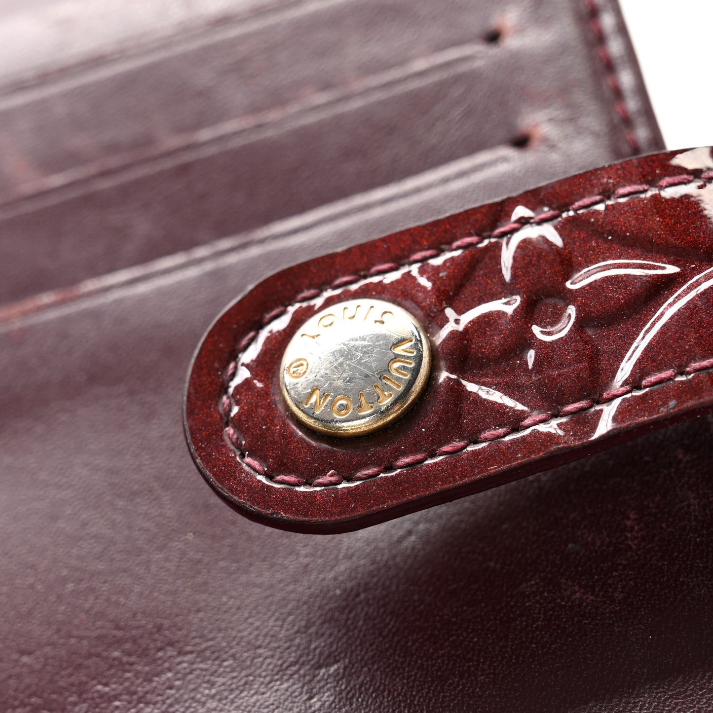 Vernis French Purse Wallet Rouge Fauviste