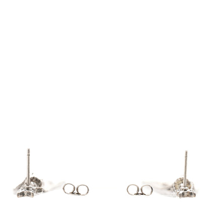 Saint Laurent Metal Monogram Loulou Tassel Earrings Silver 3 of 4