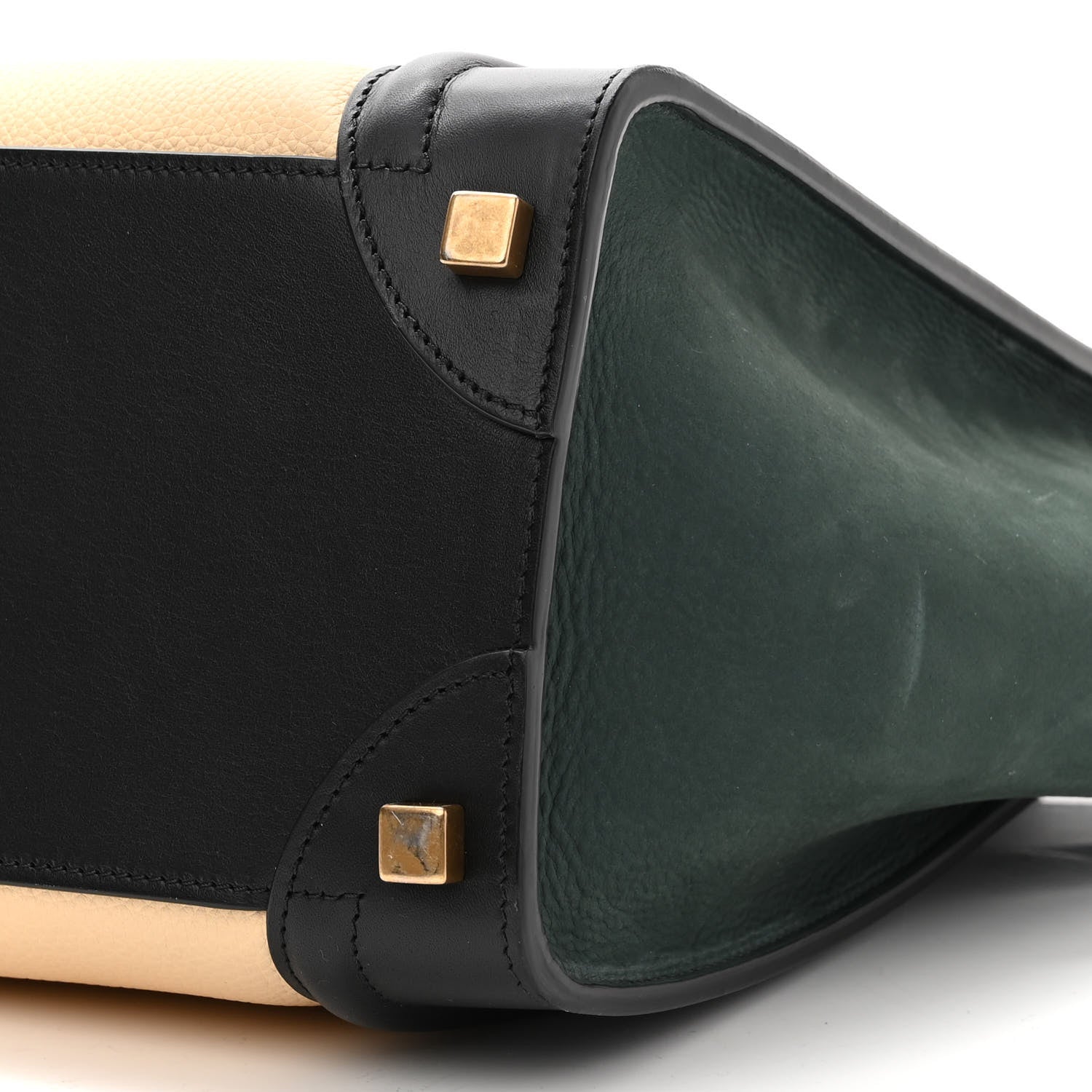 Celine Baby Grained Calfskin Nubuck Micro Tri-Color Luggage 10 of 12
