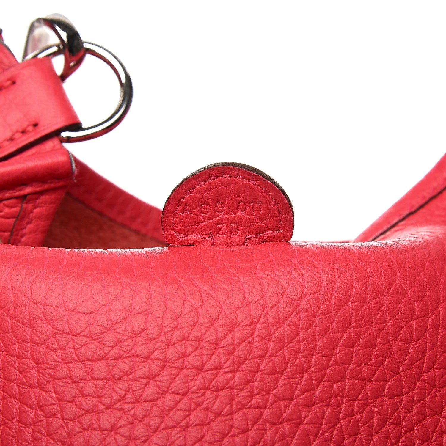 Hermes Taurillon Clemence Evelyne TPM Rose Extreme 5 of 7