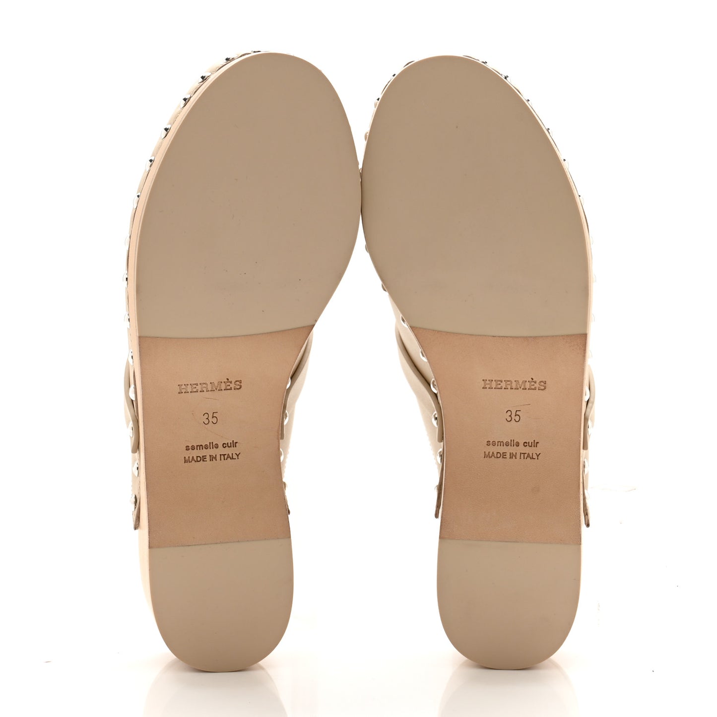 Calfskin Carlotta Mules 35 Hetre