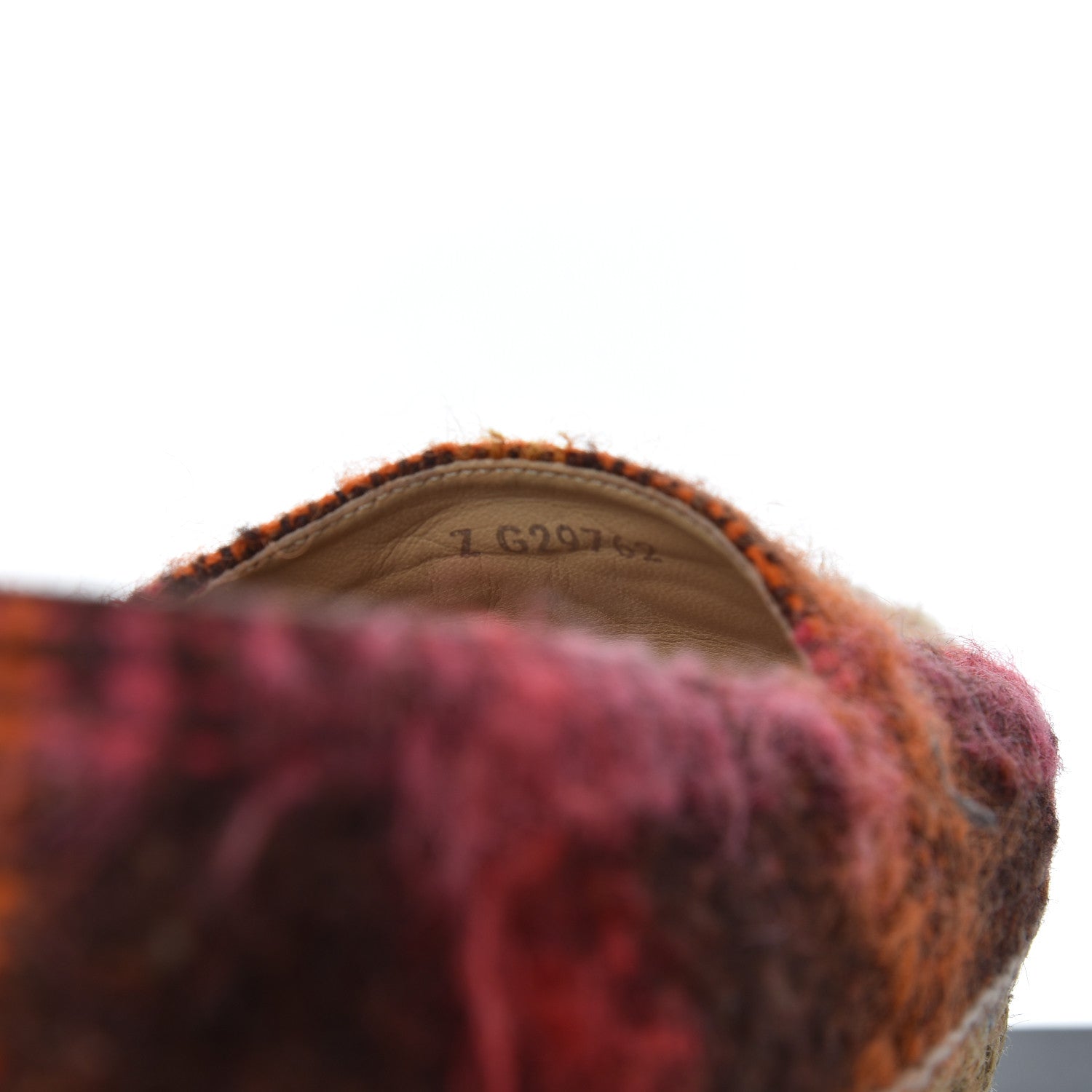 Chanel Tweed CC Espadrilles 41 Brown Pink 13 of 24