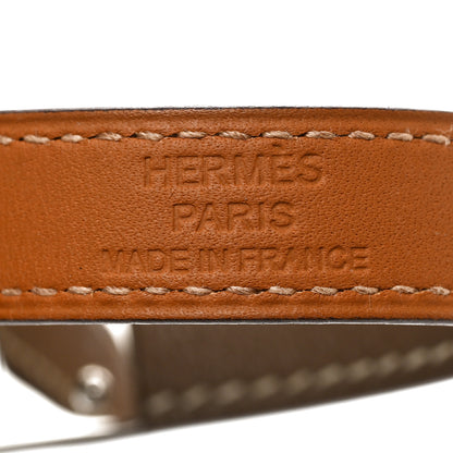 Hermes Swift Kelly Double Tour Bracelet T2 Etoupe 4 of 6