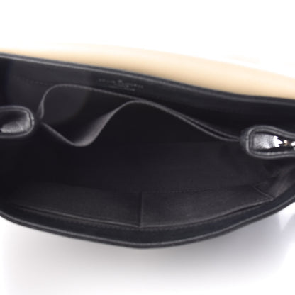 Louis Vuitton Soft Calfskin Lockme II Top Handle Vanille Black 5 of 14