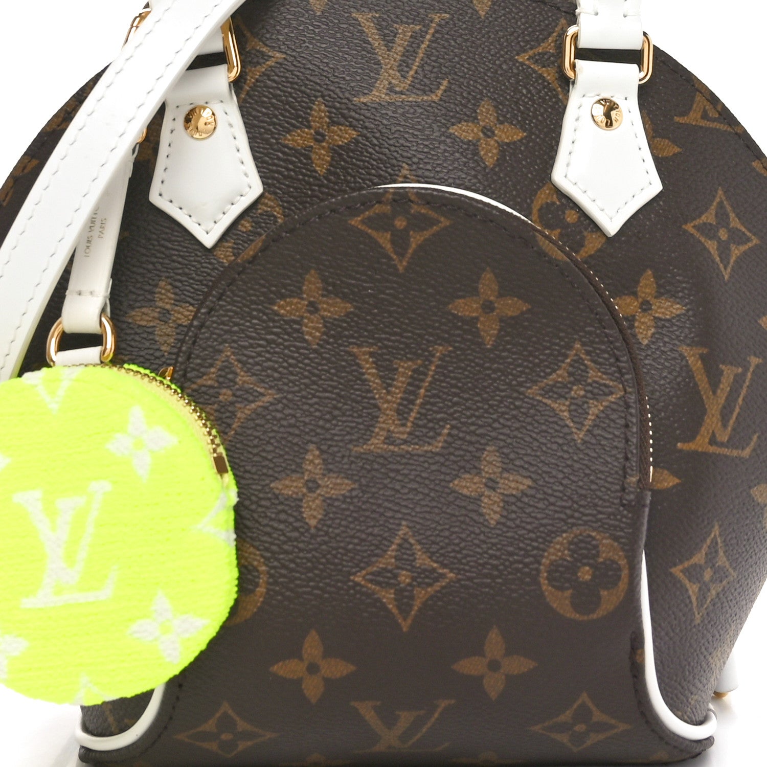 Louis Vuitton Monogram LV Match Ellipse BB White 7 of 9