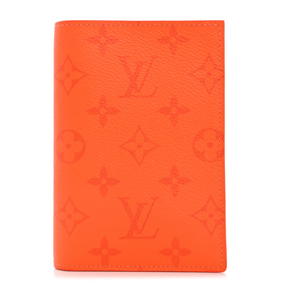 Louis Vuitton Taigarama Passport Cover Orange 1 of 6