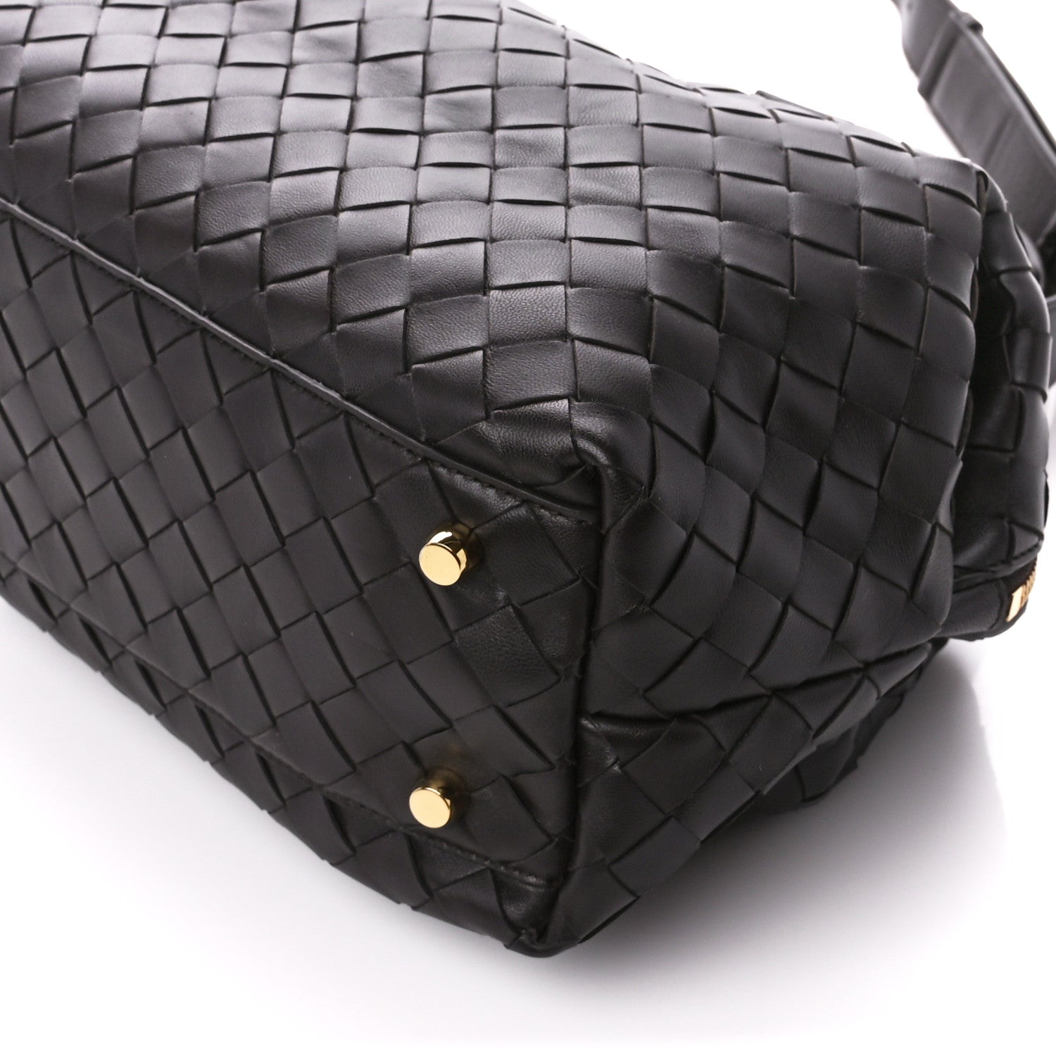 Bottega Veneta Nappa Intrecciato Bauletto Ebano 11 of 11
