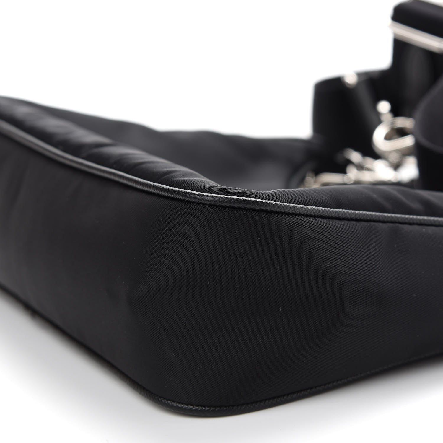 Prada Nylon Re-Edition 2005 Shoulder Bag Black 8 of 8