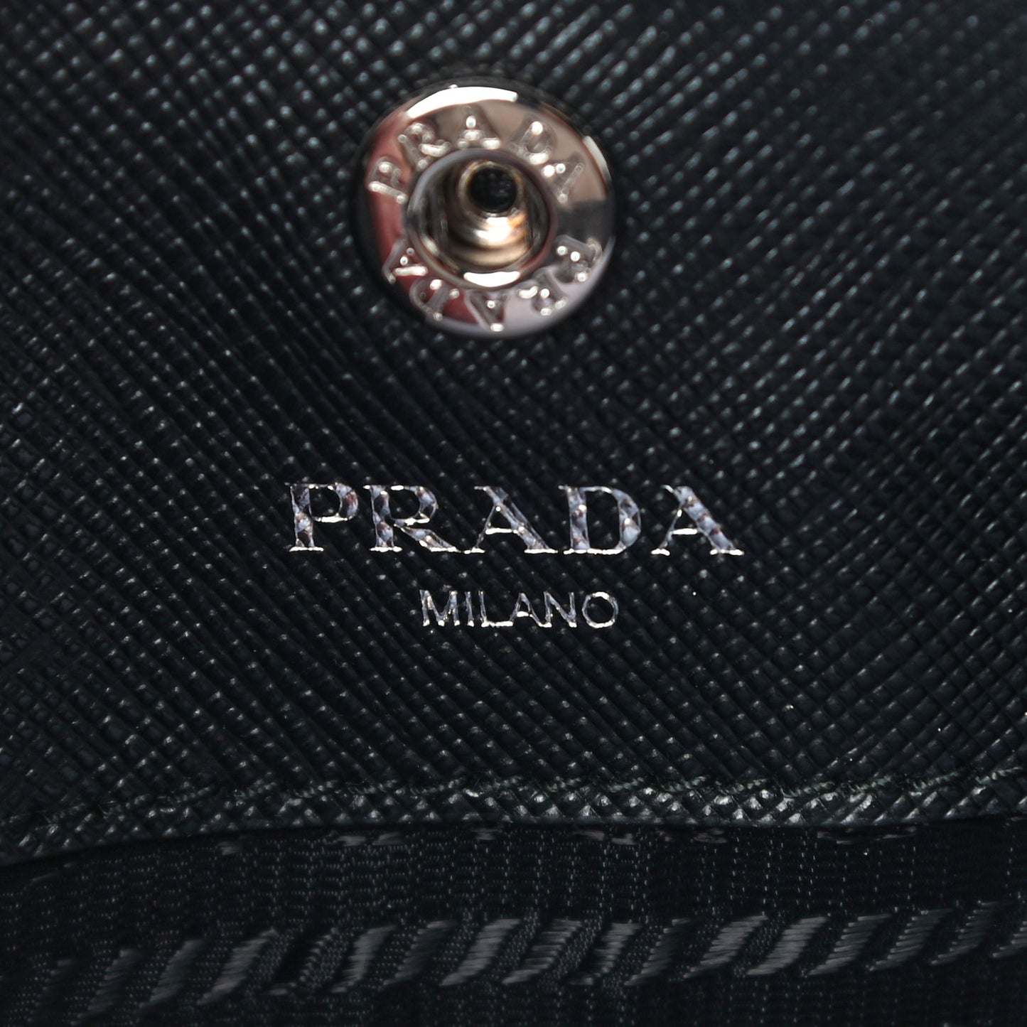 Saffiano Crossbody Bag Black