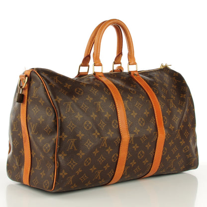 Louis Vuitton Monogram Keepall 45 Bandouliere 3 of 8
