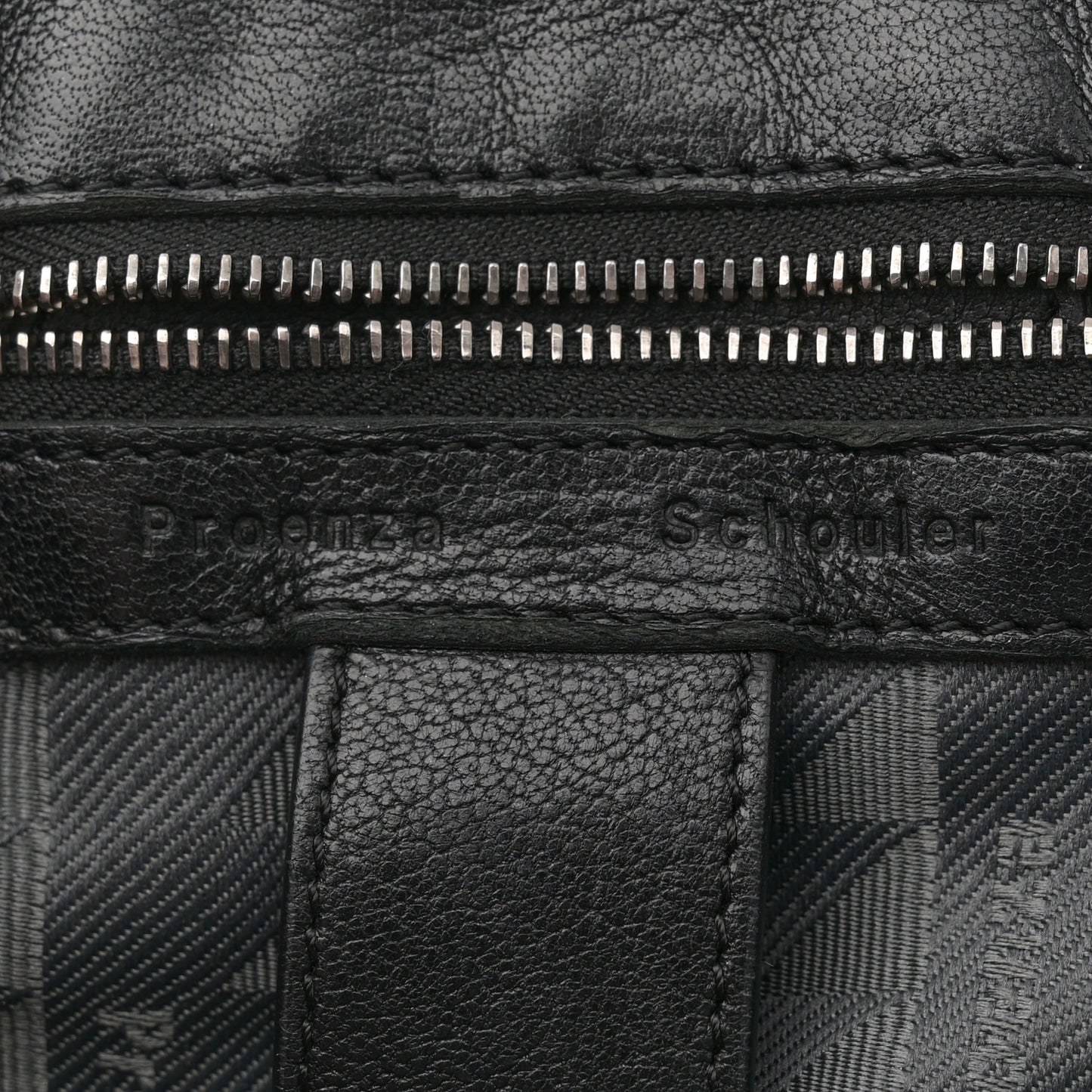Lambskin PS1 Large Satchel Black