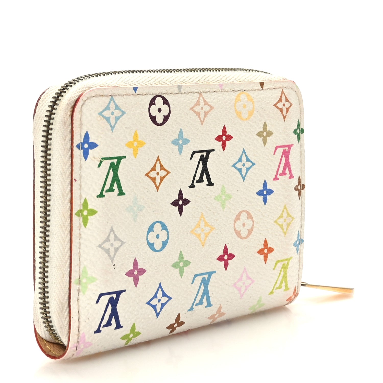 Louis Vuitton Monogram Multicolor Zippy Coin Purse Wallet 3 of 7