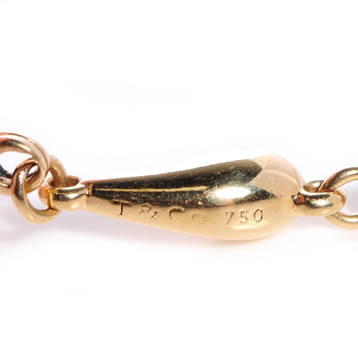 Tiffany 18k Gold Elsa Peretti Teardrop Bracelet 6 of 7