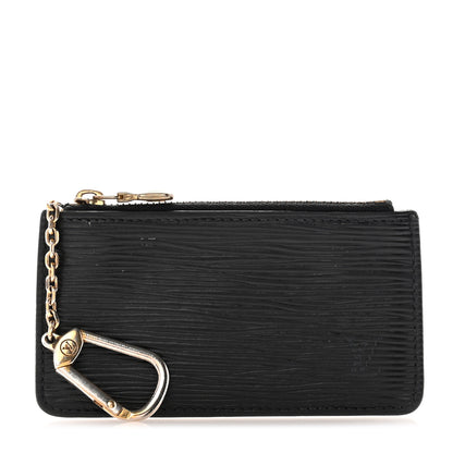 Louis Vuitton Epi Key Pouch Black 1 of 12