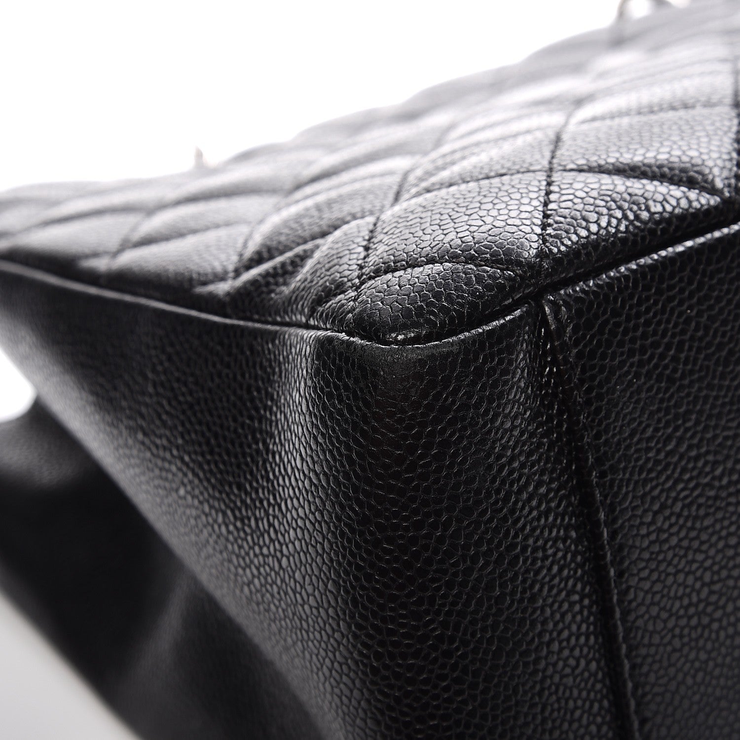 Chanel Caviar Quilted Grand Shopping Tote GST Black 10 of 15