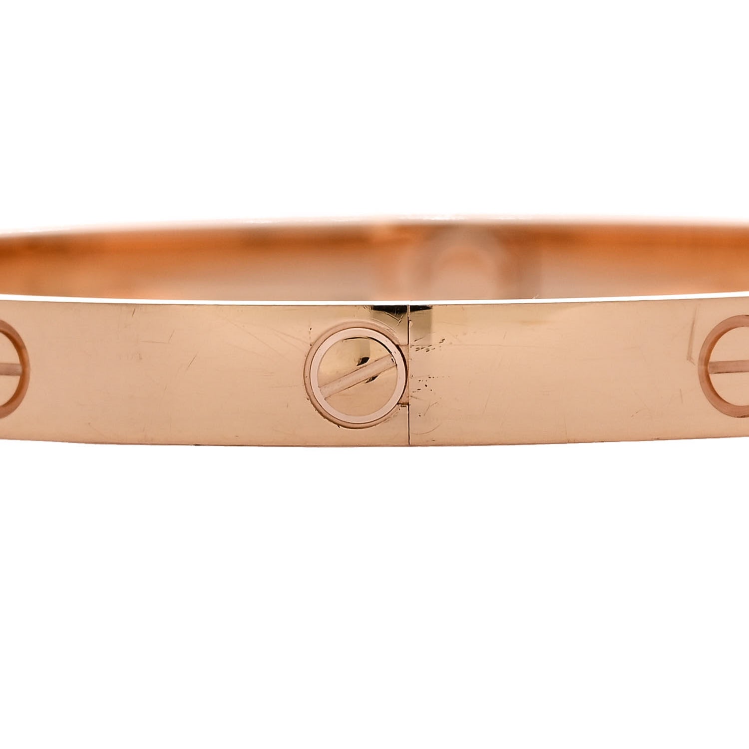 Cartier 18K Pink Gold LOVE Bracelet 20 6 of 9