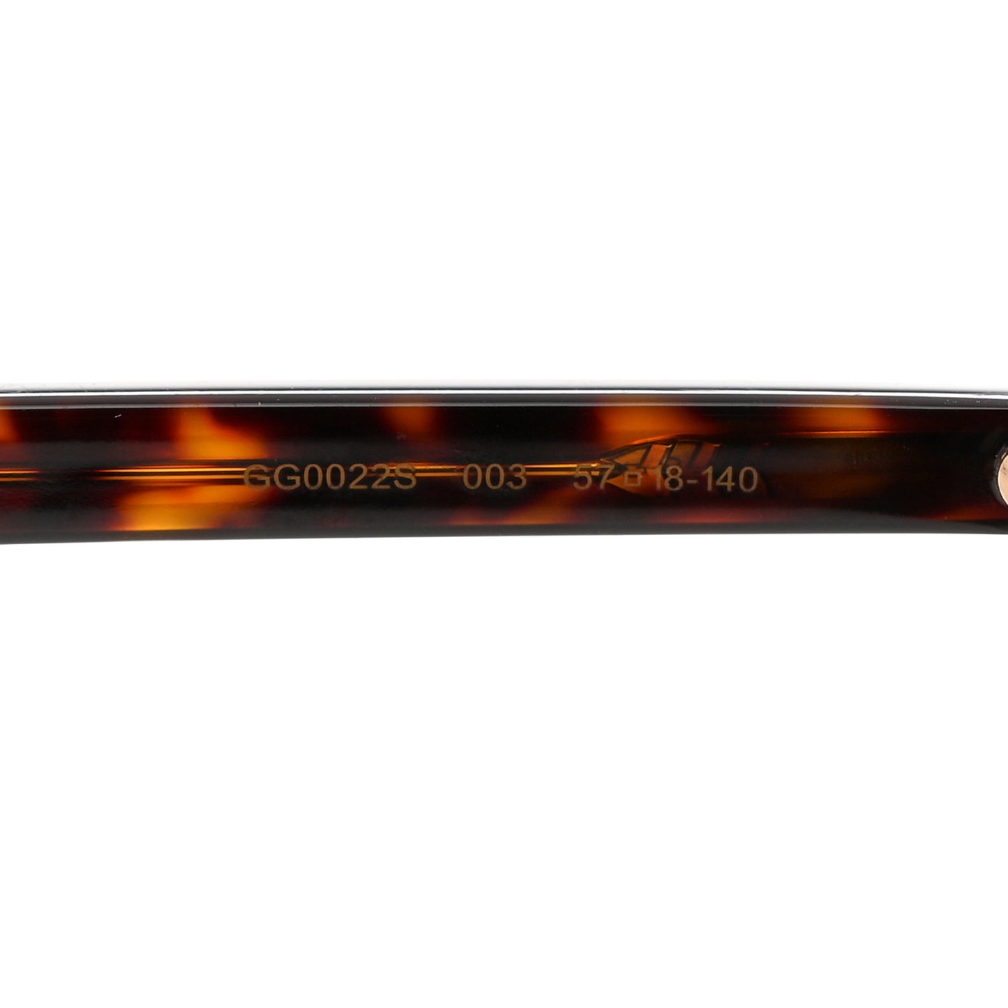 GG Sunglasses GG0022/S Tortoise