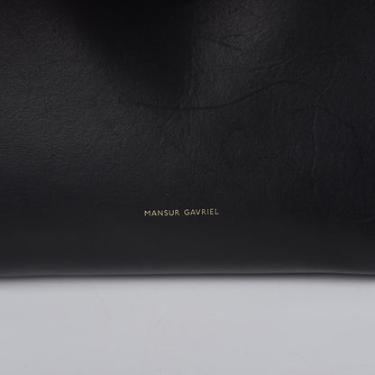 Mansur Gavriel Calfskin Lady Bag Black Royal 8 of 10