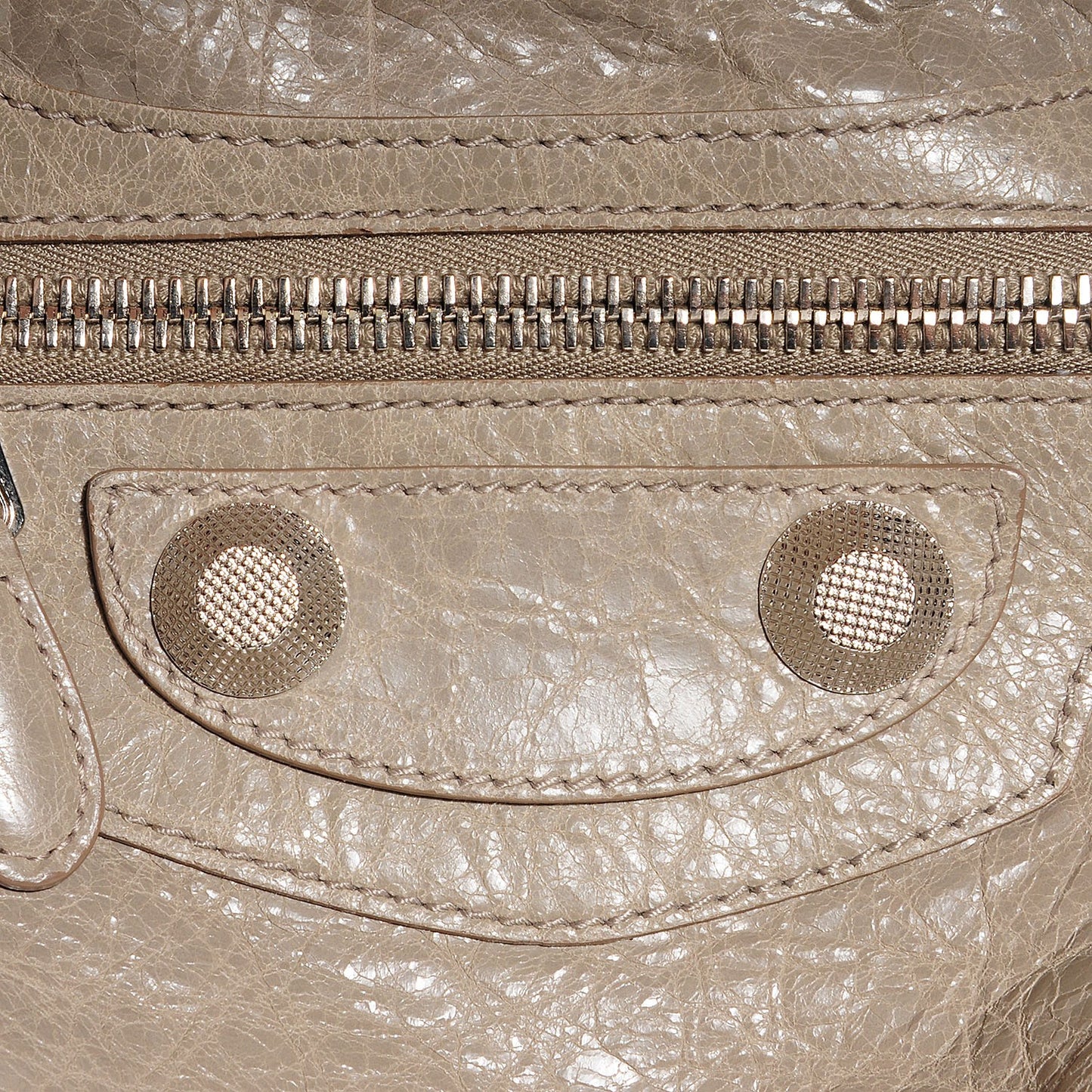 Agneau Giant 21 Silver Hardware Velo Papyrus
