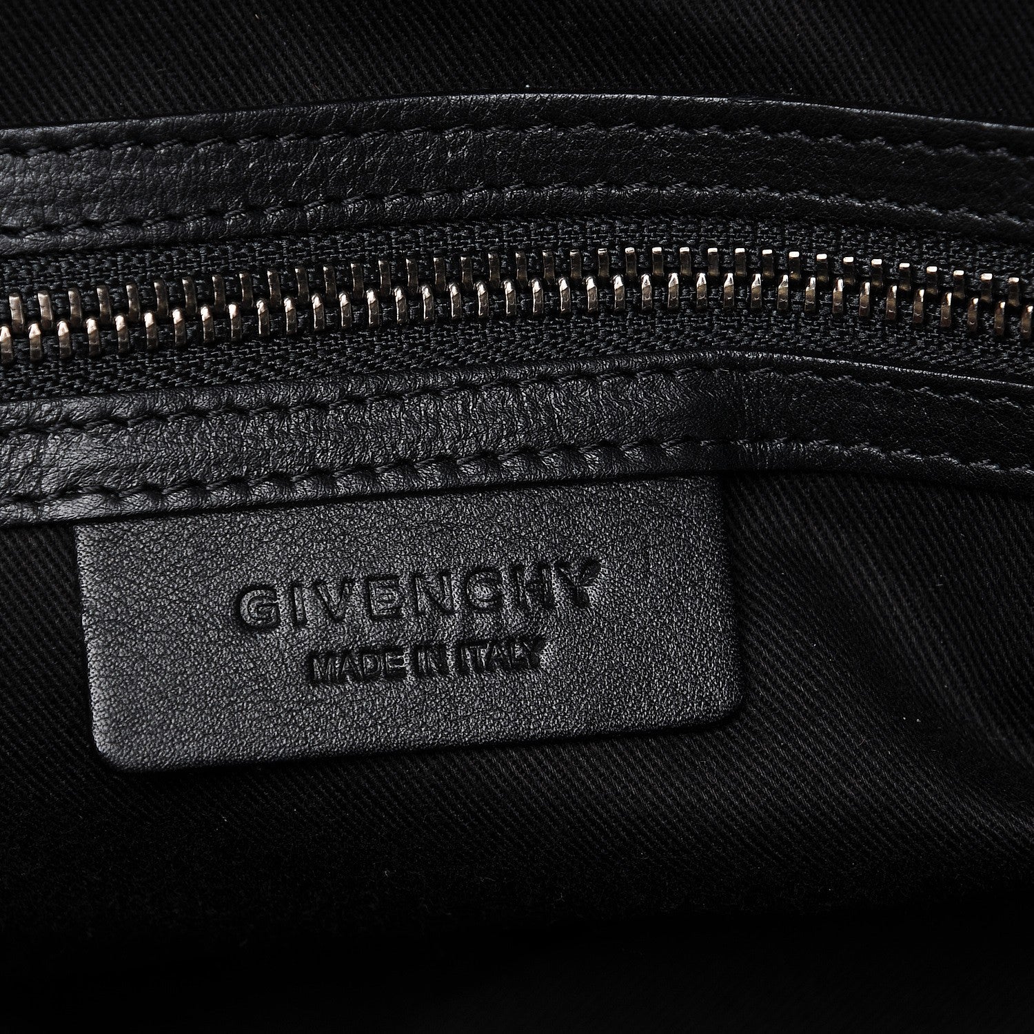 Givenchy Metallic Calfskin Medium Nightingale Silver 7 of 8